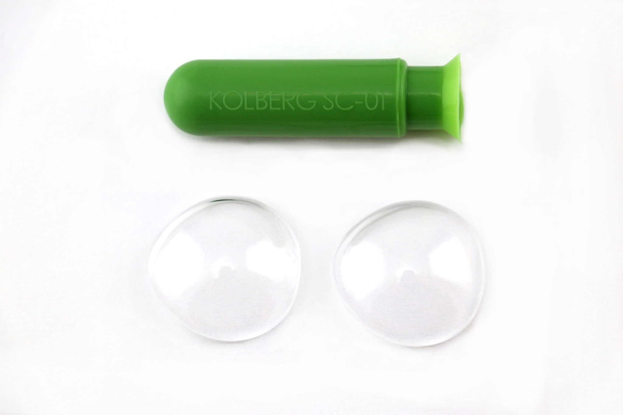Single Use Sterile Corneal Shields Pair with Suction Cup Kolberg Ocular